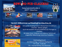 Tablet Screenshot of bowlingpub-glauchau.de